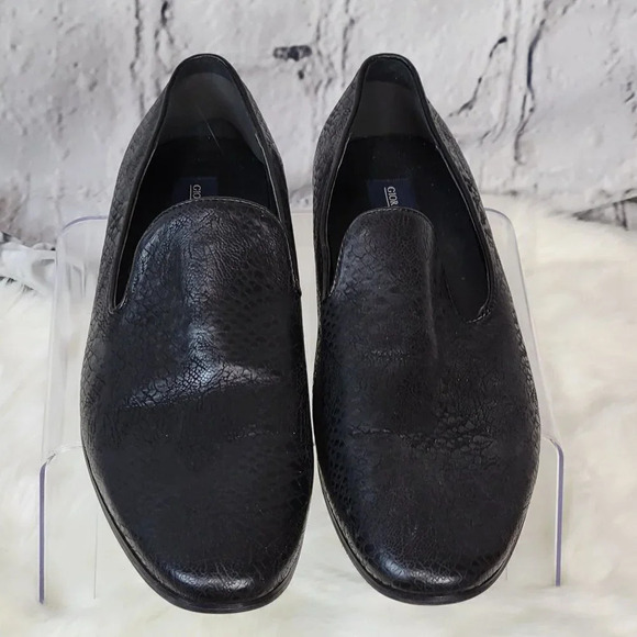 GIORGIO Brutini Black Slip On Loafer Driving Smoking Shoes Mens Business‎ 8.5 - Picture 5 of 14